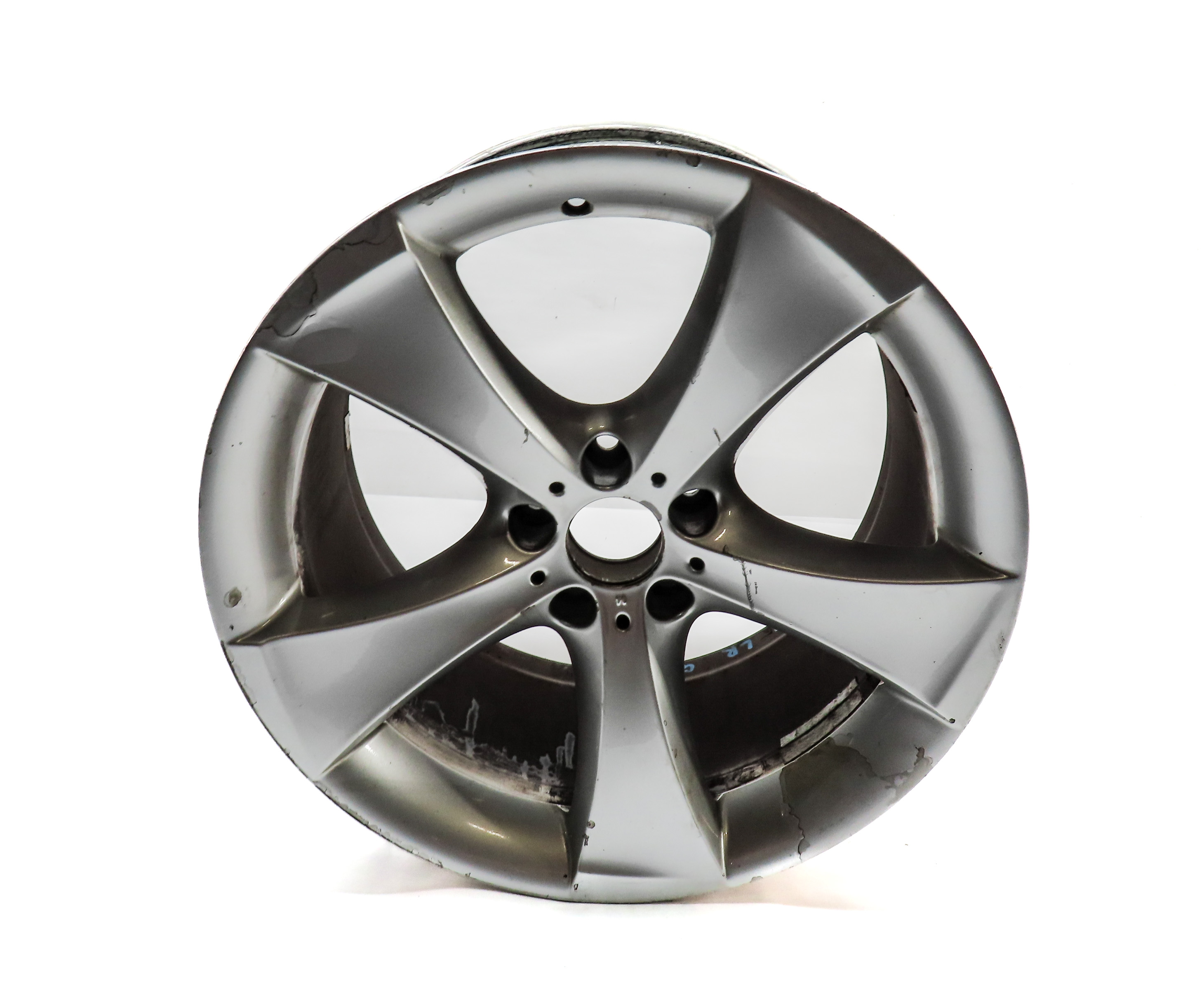 08-14 BMW X5M X6 X6M ///M (E70 E71) 20x11 ALUMINUM ALLOY 5-SPOKE REAR WHEEL RIM — exact item pictured